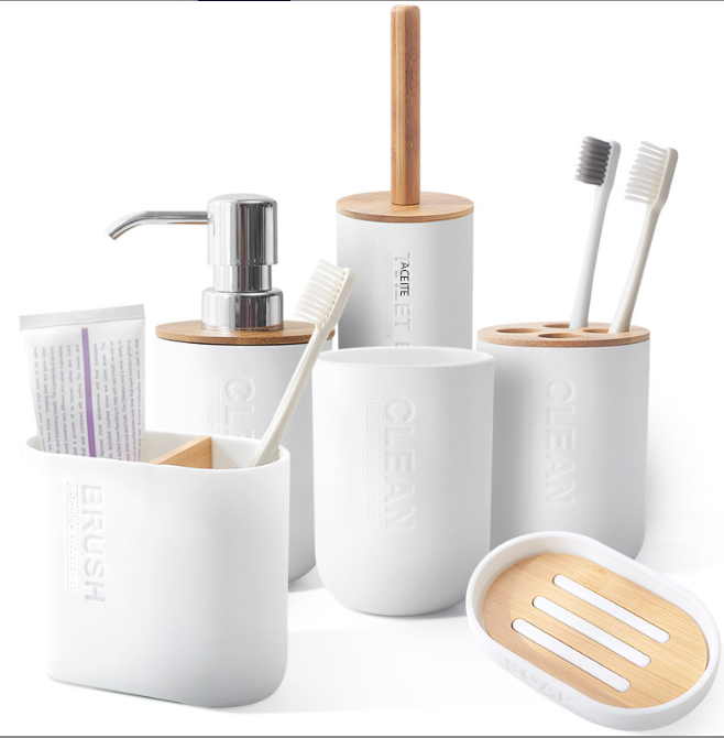 Set Organizador Baño BØNE CLEAN | 6 Piezas